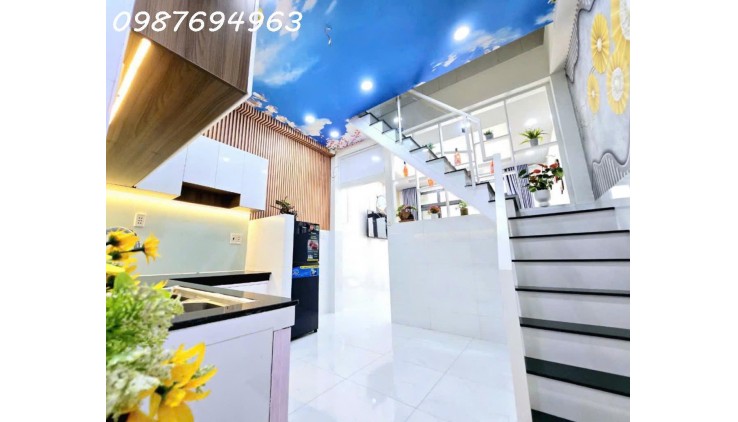 Q8 DƯƠNG BÁ TRẠC 4 TẦNG MỚI ĐẸP Ở NGAY THIẾT KẾ HIỆN ĐẠI CẠNH MẶT TIỀN 46M2 8.xT